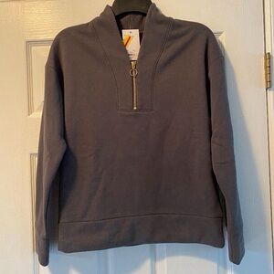 NWT Women’s Sonoma Quarter Zip Fleece XS